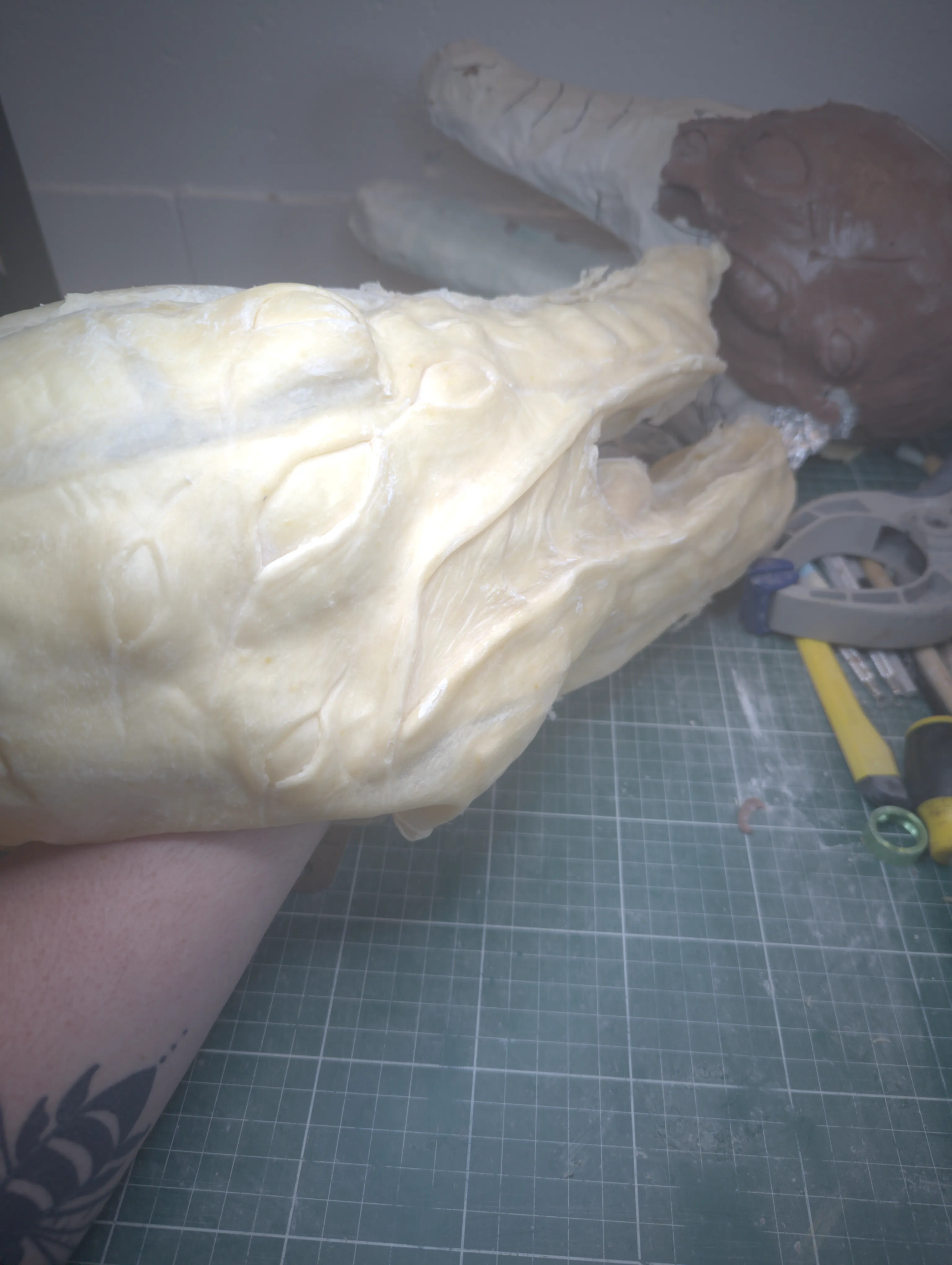 Testing hand puppet control