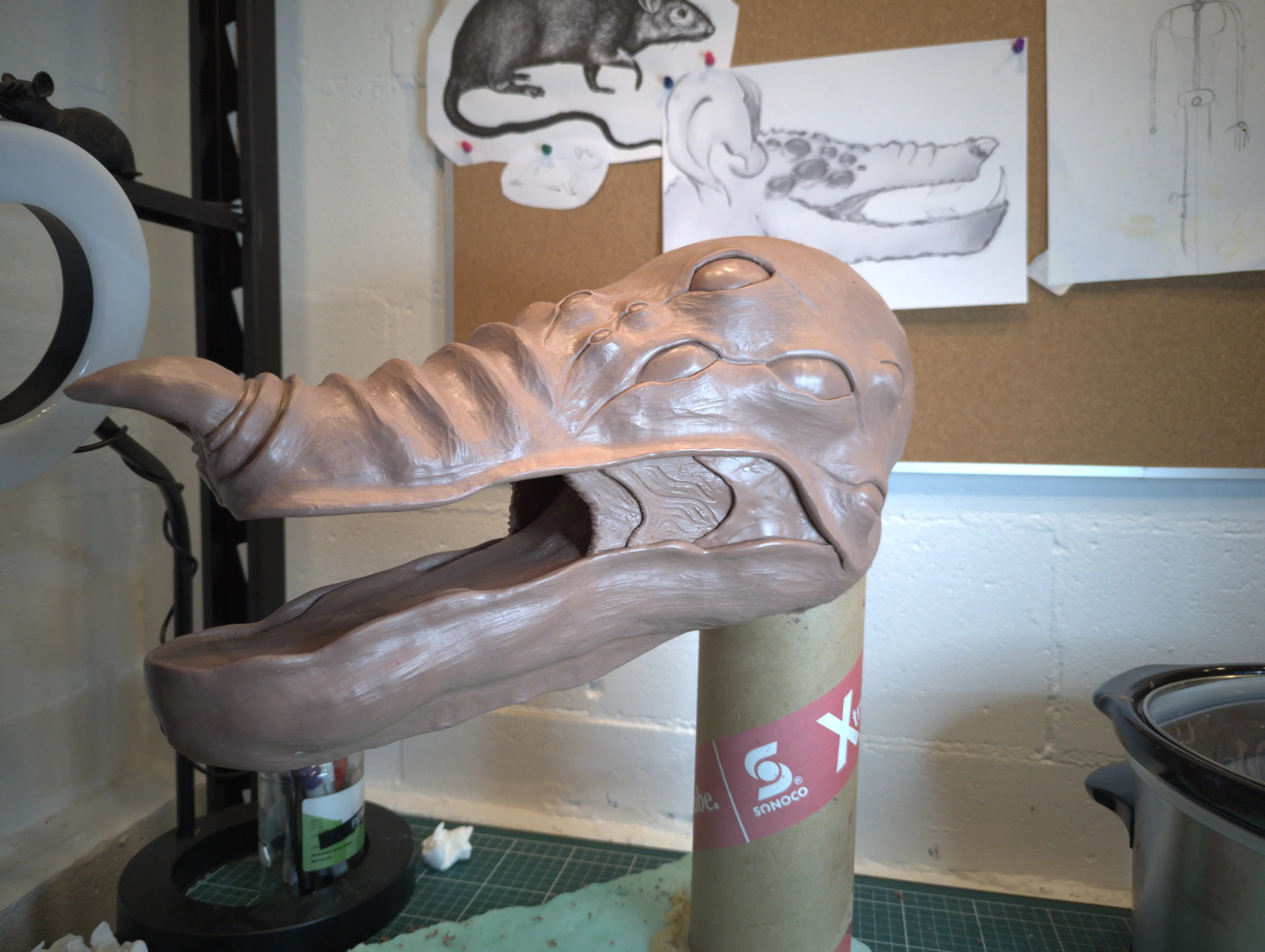 Completed sculpt